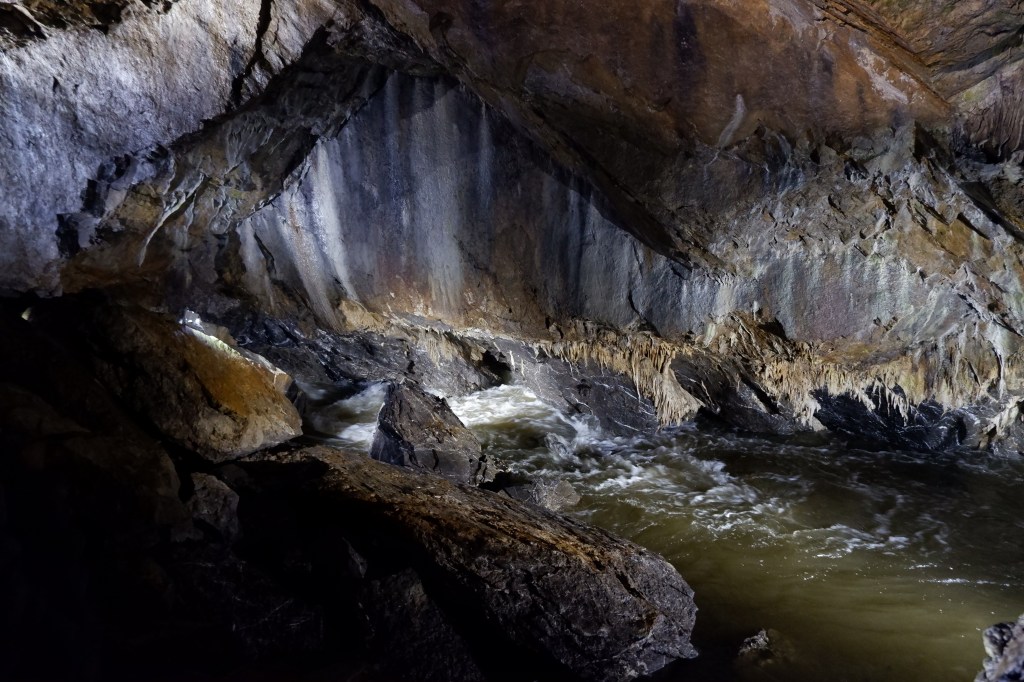 Benelux België Wallonië Ondergrondse rivier grotten van Han-sur-Lesse