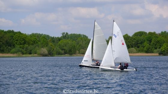 Zeilen Wandelen Mellevijver Turnhout Benelux België Vlaanderen natuurwandeling 