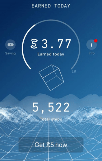 Sweatcoin geld verdienen betaald wandelen