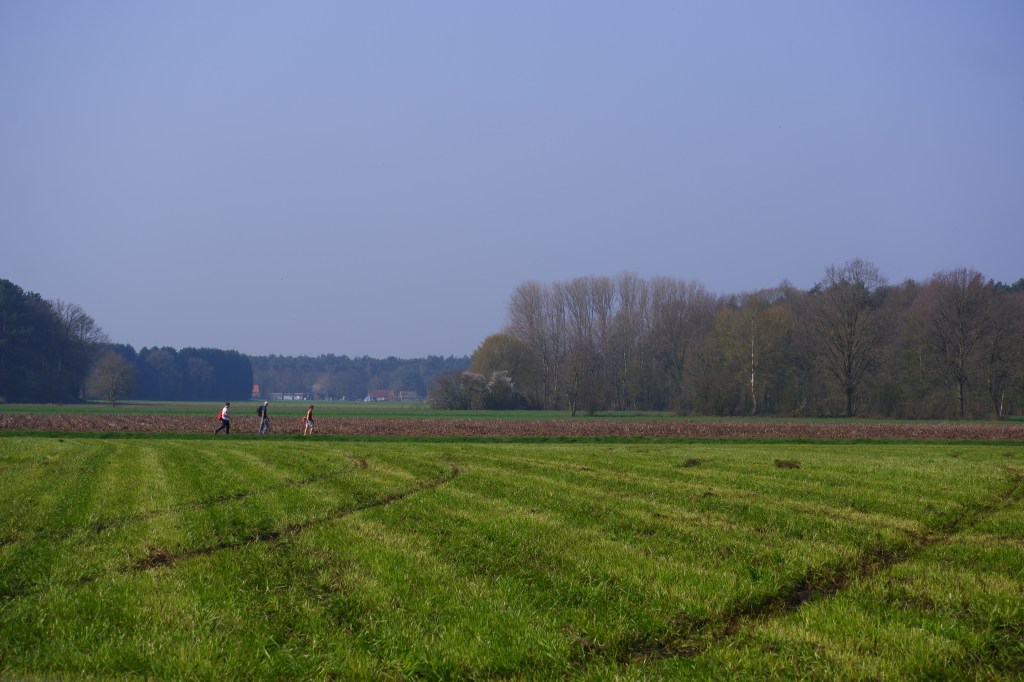Wandelen wandelroutes velden 