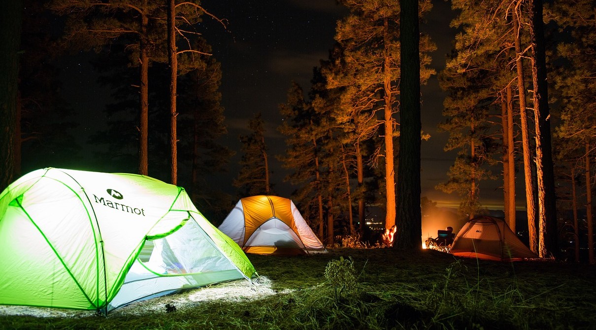 kamperen tent