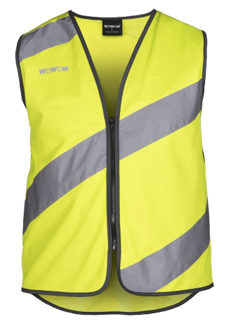 Verlichting wandelen hike  hiking fluo fluorescerend reflecterend hesje fietsen