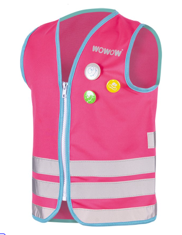 Verlichting wandelen hike  hiking fluo fluorescerend reflecterend hesje fietsen kind kinderen