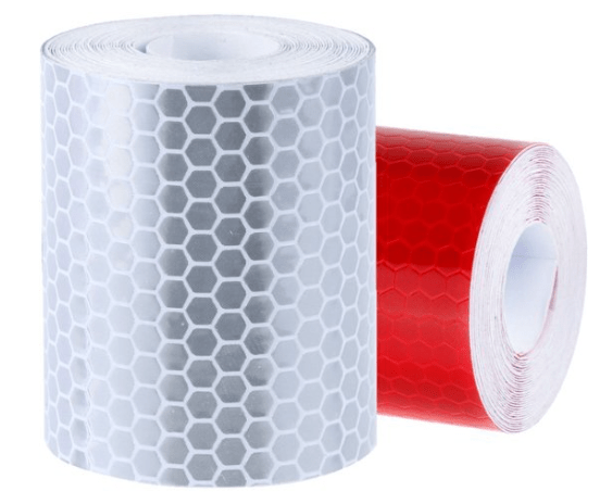 Verlichting wandelen hike  hiking fluo fluorescerend reflecterend hesje fietsen