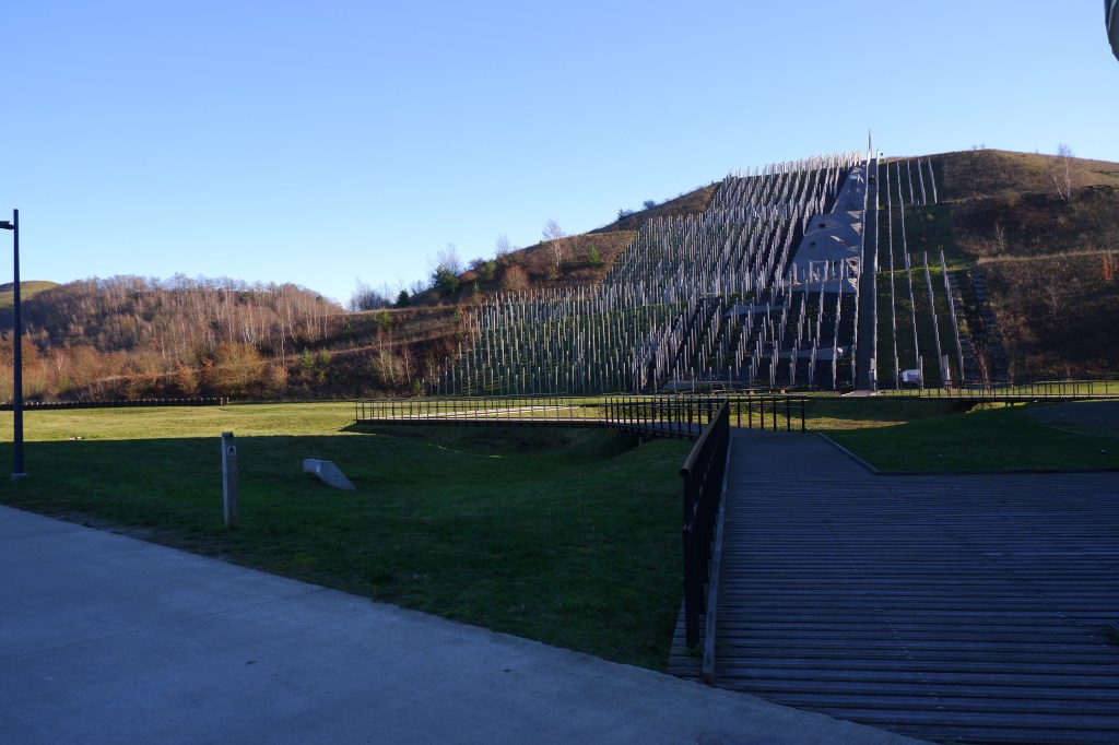 wandelen b-mine terril 2 natuurwandeling Limburg België Benelux 