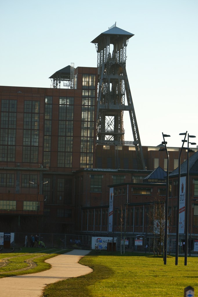 wandelen b-mine terril 2 natuurwandeling Limburg België Benelux 