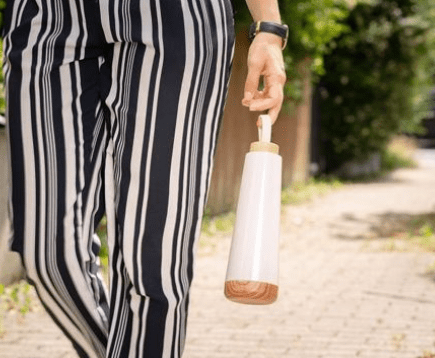 wandelen duurzaam ecologisch milieuvriendelijk herbruikbaar thermosfles