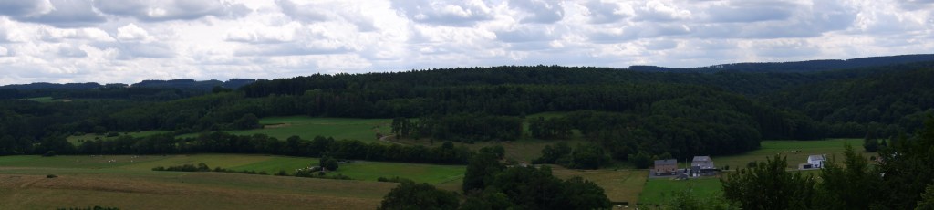 panorama wildpark dierentuin grotten van Han België Belgium Benelux Wallonië 