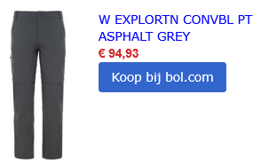 wandelbroek wandeluitrusting wandelen wandeling 