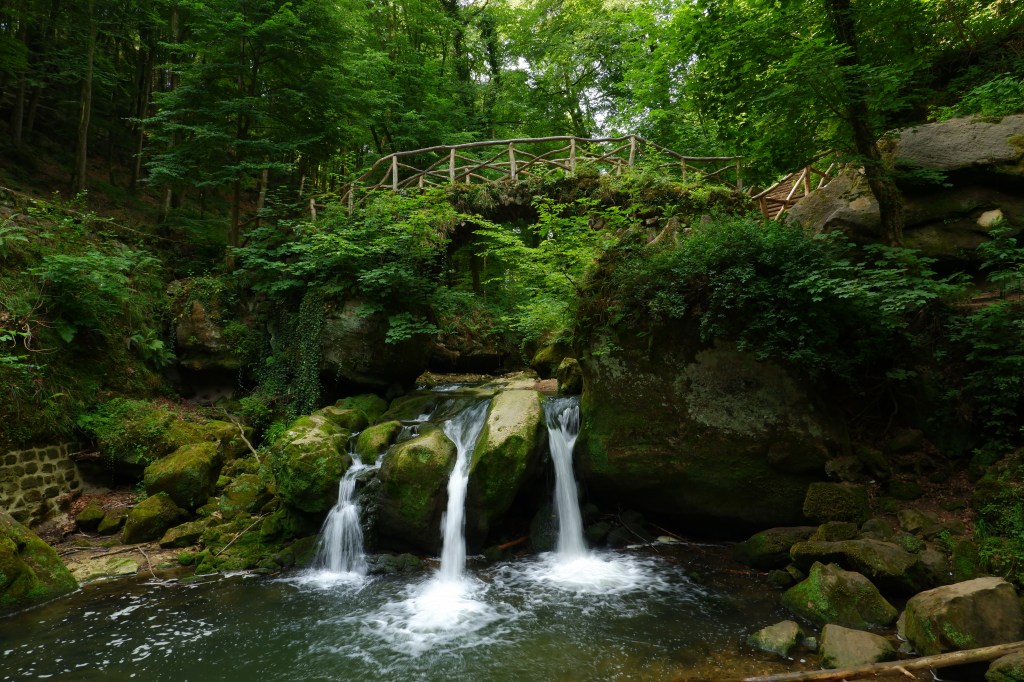 waterval Mullerthal Mellerdal Luxemburg Schiessentumpel reistip 