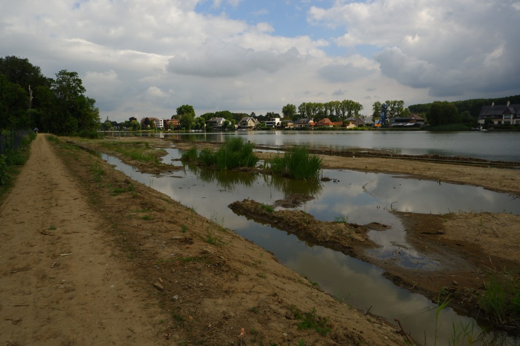 Donkmeer wandelen wandelroute recreatiedomein Oost-Vlaanderen Berlare België Nieuwdonk 
