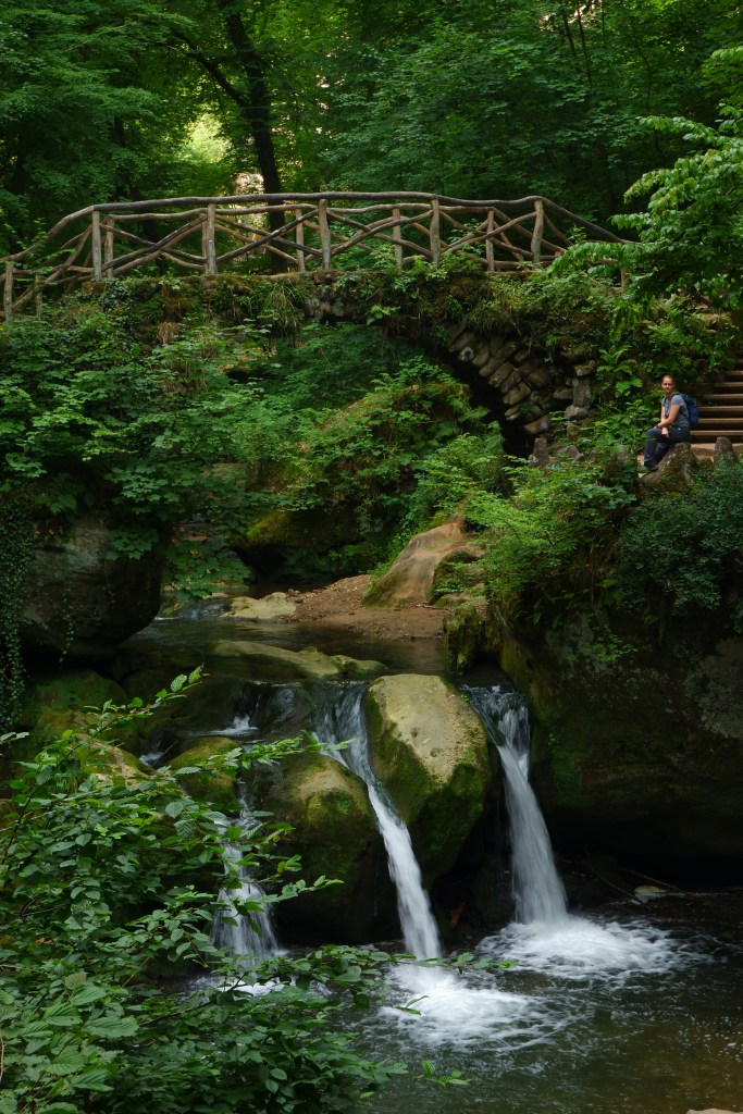 Schiessentumpel Cascade waterval Mullerthal wandelroute wandelen Luxemburg bezienswaardigheid reisverslag 