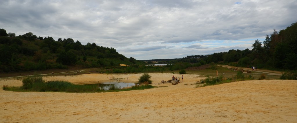 Mechelse heide wandelen wandeling wandelroute Limburg Belgisch België speelzone speelbos 