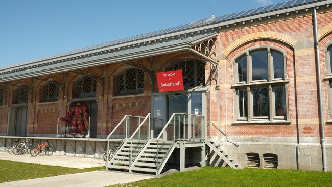 Robotland daguitstap kinderen Essen Kalmthoutse Heide interactief België 